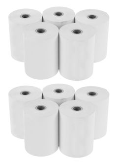 Terabyte 80X40 Thermal Paper Rolls White Thermal Printer Paper Credit Card Pos Cash Register Roll Pos Instant Print  10pcs  - Image 1