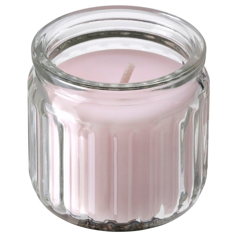 Baitique 8-Piece Assorted Scented Glass Candle Set – Vanilla, Red Berry, Apple & Pink Floral, 12-Hour Burn - Image 5