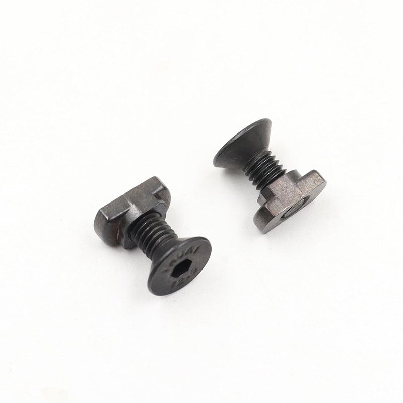 Jmtac 24 Sets Mlok T-Nuts & Screws Replacement Sets M5 Steel, for Mlok System Accessory Installation, with Allen Key (M5-Countersunk Head) - Image 5