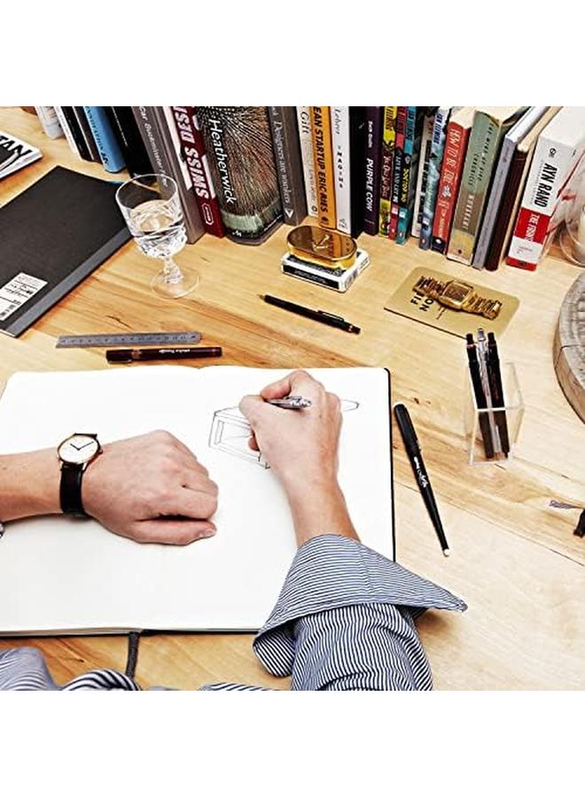 Rotring 600 Mechanical Pencil Hb 0.7 Mm Red All Metal Body Hexagonal Barrel - Image 4