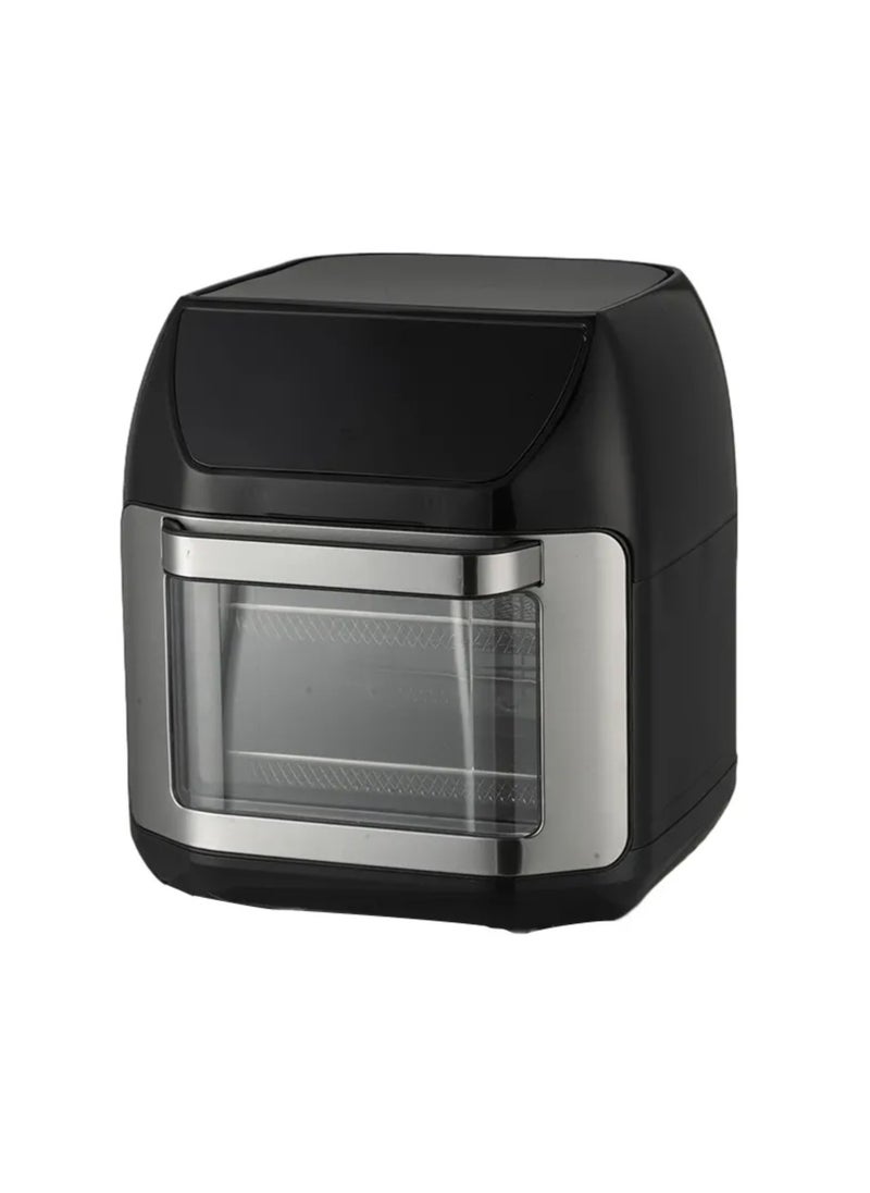 SLIVERS CRIEST - 15L, 6-in-1 Versatility Stainless Steel Toaster Small Kitchen Appliances Built-In Digital Air Fryer Oven With Visible Window - Image 1