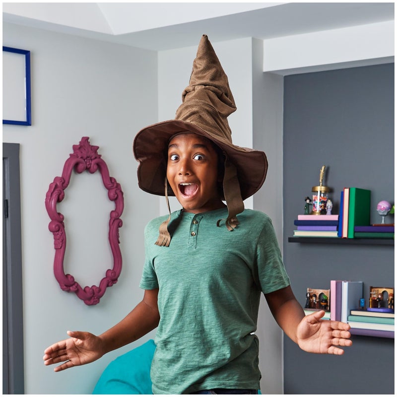 Wizarding World Harry Potter, Talking Sorting Hat with 15 Phrases for Pretend Play, Kids Toys, Accessory for Halloween Costumes for Girls & Boys - Image 5