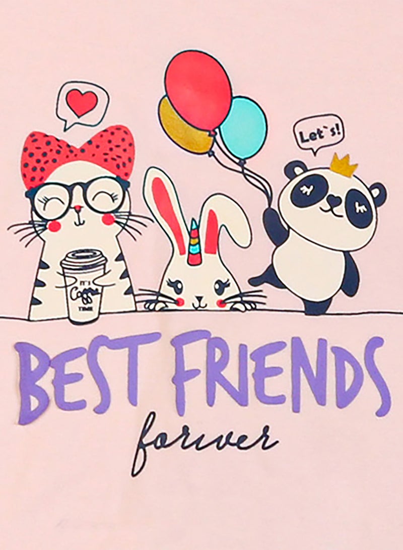 زيركون بيجامة بناتي صيفي - Image 2