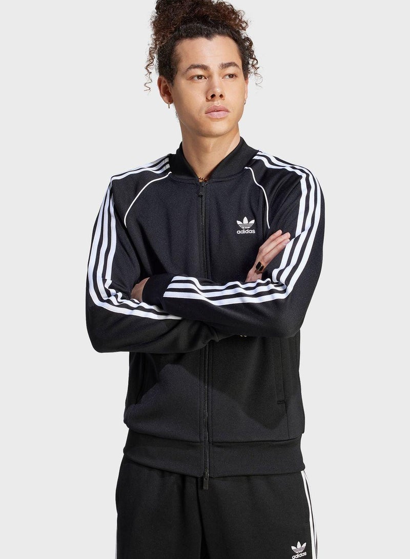 Adidas SST TT Black Originals Men TRACK TOPS - Image 1