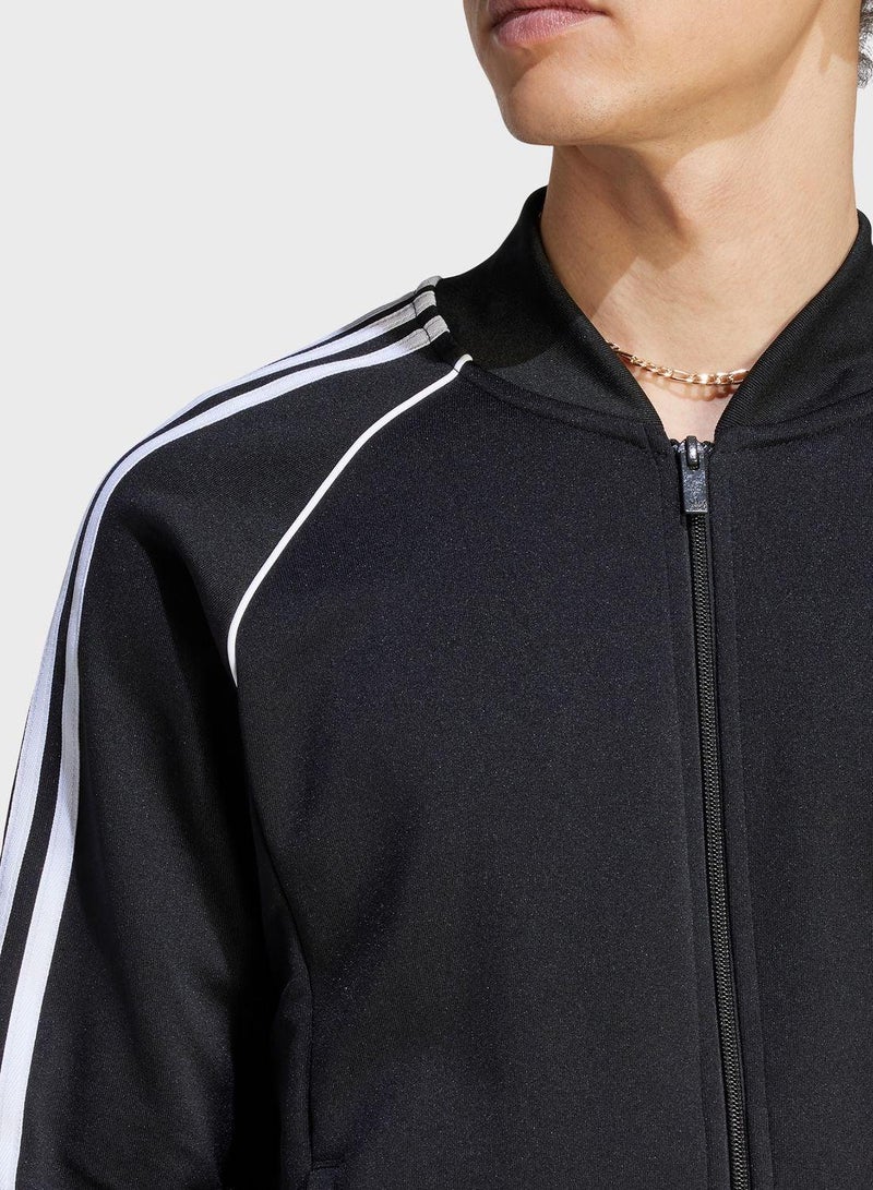 Adidas SST TT Black Originals Men TRACK TOPS - Image 3