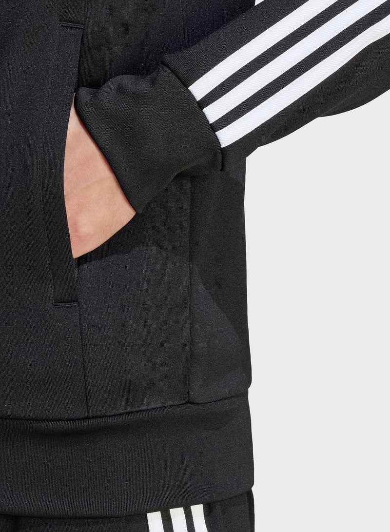 Adidas SST TT Black Originals Men TRACK TOPS - Image 4