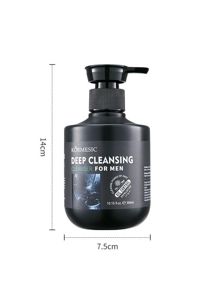 Kormesic - Men's Deep Cleansing Face Wash 300ml - Image 1