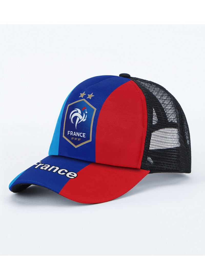 KUYING Football World Cup Baseball Hat National Team Argentina Brazil France Ltaly England Sunshade Duck Tongue Hat 