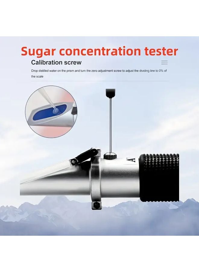 Sugar Concentration 0 32 Refractometer Handheld Automatic Brix Tester With Atc - Image 3