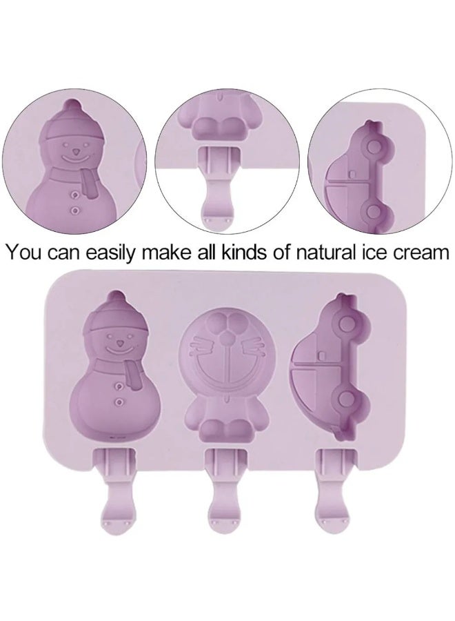 Multi-shape silicone ice cream mold - easy to use and clean - Image 3
