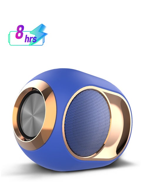 Bluetooth Speakers, Portable Wireless Speaker with Stereo Sound & Hi-Fi TWS, 1200mAh 8H Music Player, Mini Subwoofer Support U Disk/Fm Radio/Aux/Tf Card, Bluetooth Speaker for Party Home Beach