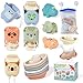 AMCHSURI Baby Bath Toys for Kids Ages 13 14 Pack Mold Free Toddler Bath Toys for 24 Bathtub Water Toys with Floating BoatsCups and No Hole Bath Toy for Babies 612 Months Boy Girl Gifts - Image 3