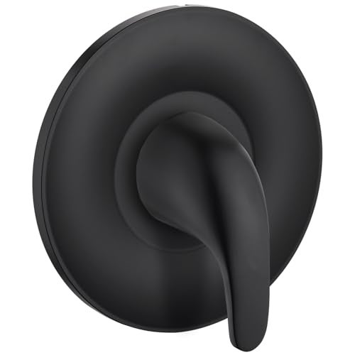hansengroyi Shower and Tub Trim Kit Compatible with Moen PosiTemp Valve Pressure Balancing Single Handle Tub Shower Trim Kit Matte Black Shower Trim Kit - Image 1