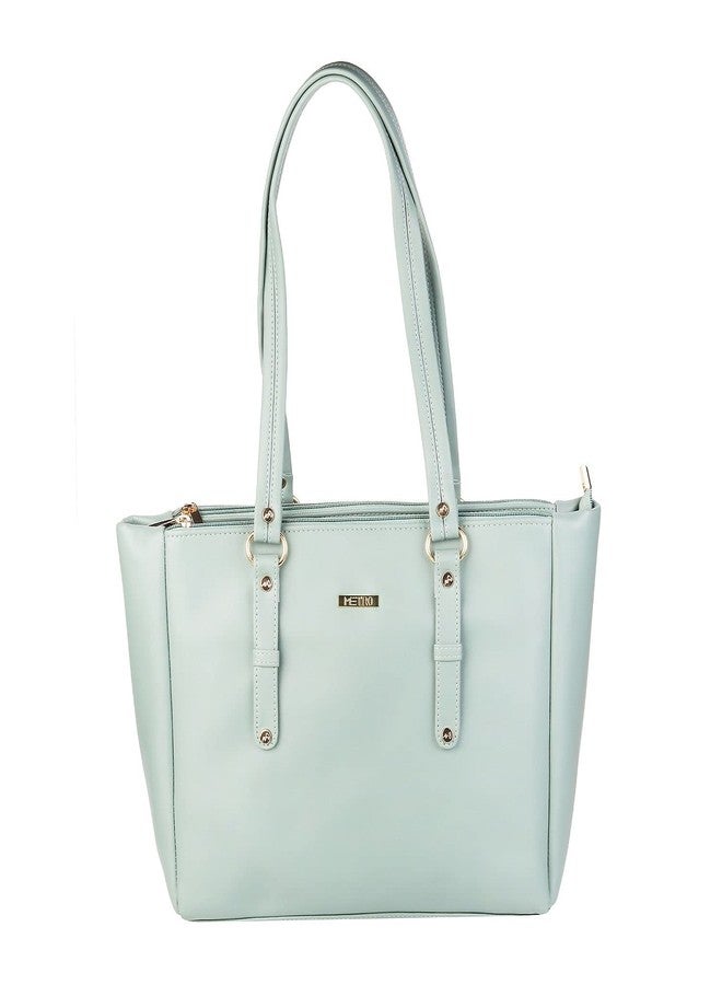 Metro Womens Synthetic Green Shoulder Bag (One Size) - Image 1