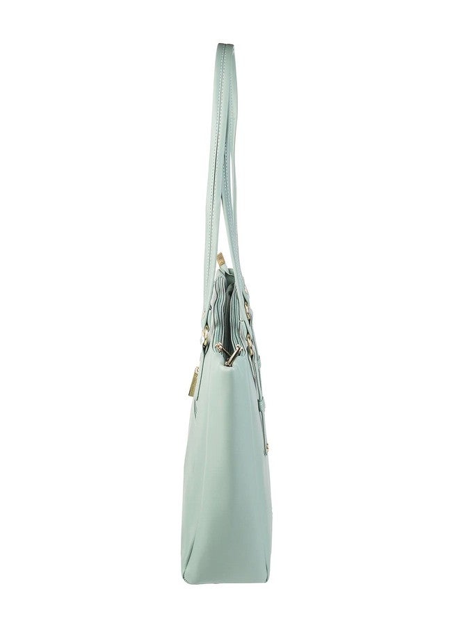 Metro Womens Synthetic Green Shoulder Bag (One Size) - Image 4