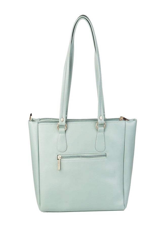 Metro Womens Synthetic Green Shoulder Bag (One Size) - Image 3