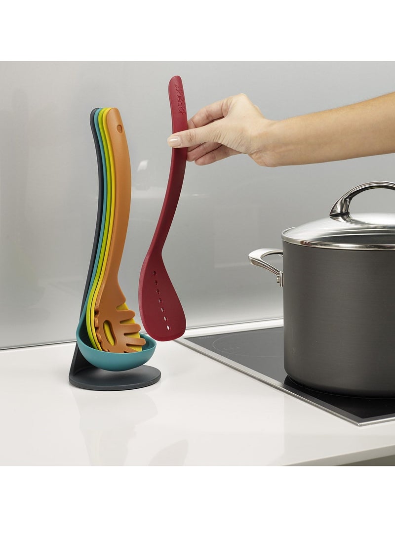 Joseph Joseph Nest 5-Piece Magnetic Utensils Plus Set- Multi Color - Image 4