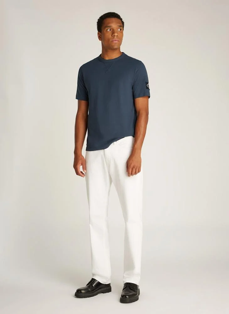 Calvin Klein Jeans Logo Print Crew Neck T-Shirt
