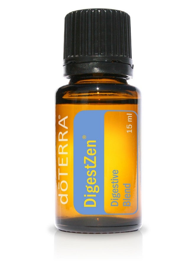 doTERRA DigestZen (15ml) - Essential Oil Digestive Blend with Peppermint, Ginger and Other Pure and Natural Oils - 2 Pack - Image 1