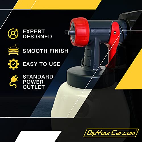DipYourCar G-Force DipSprayer System - High Power Electric Automotive Paint Sprayer/Great Control/Easy to Use & Clean/Plasti Dip Applicator for Your Car Exterior - Image 2