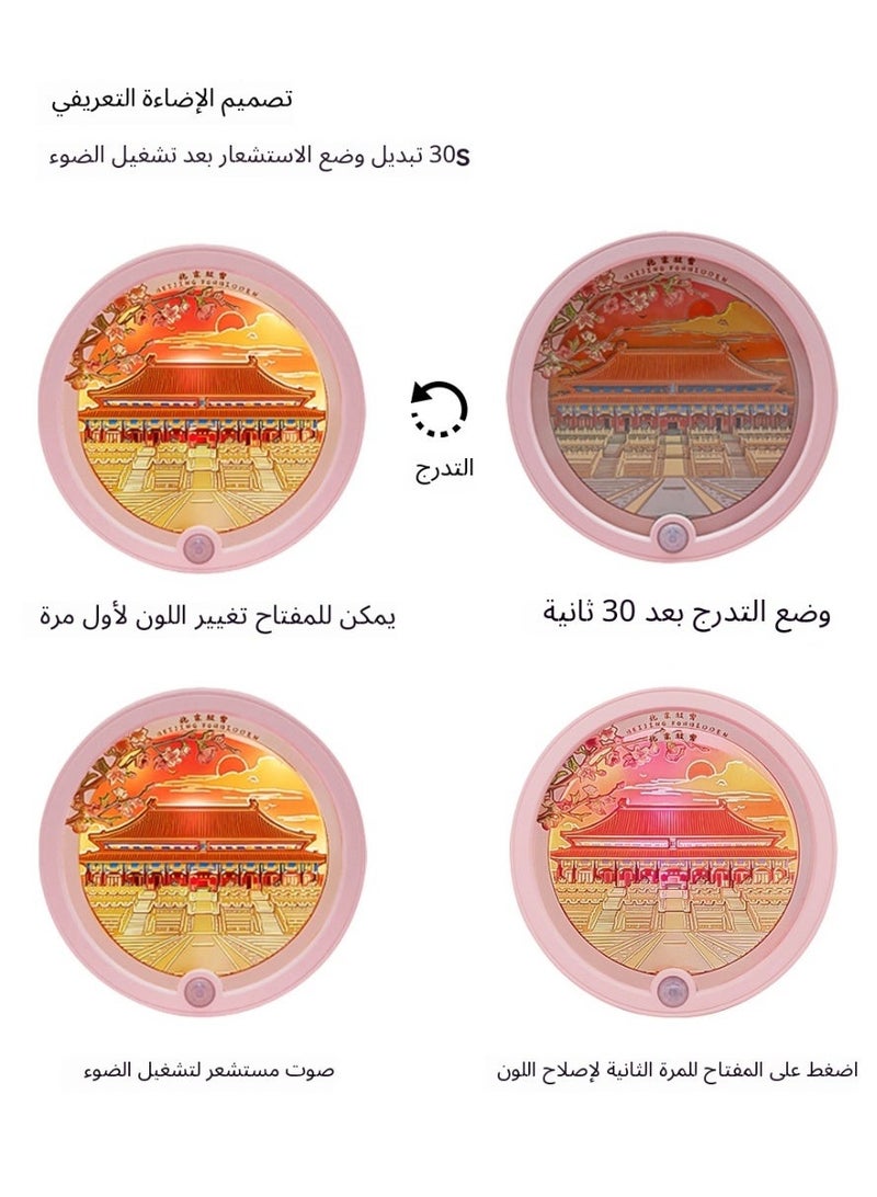 3. لمبة الليل ذات الاستشعار والصورة المجسمة - Image 4