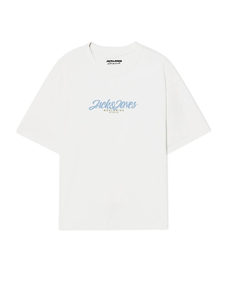 JACK & JONES Jortavira Crew Neck Printed T-Shirt 