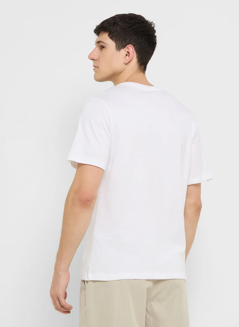 JACK & JONES Jortavira Crew Neck Printed T-Shirt