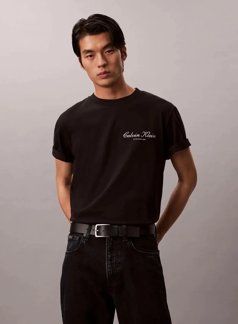 Embroidered Logo T-Shirt