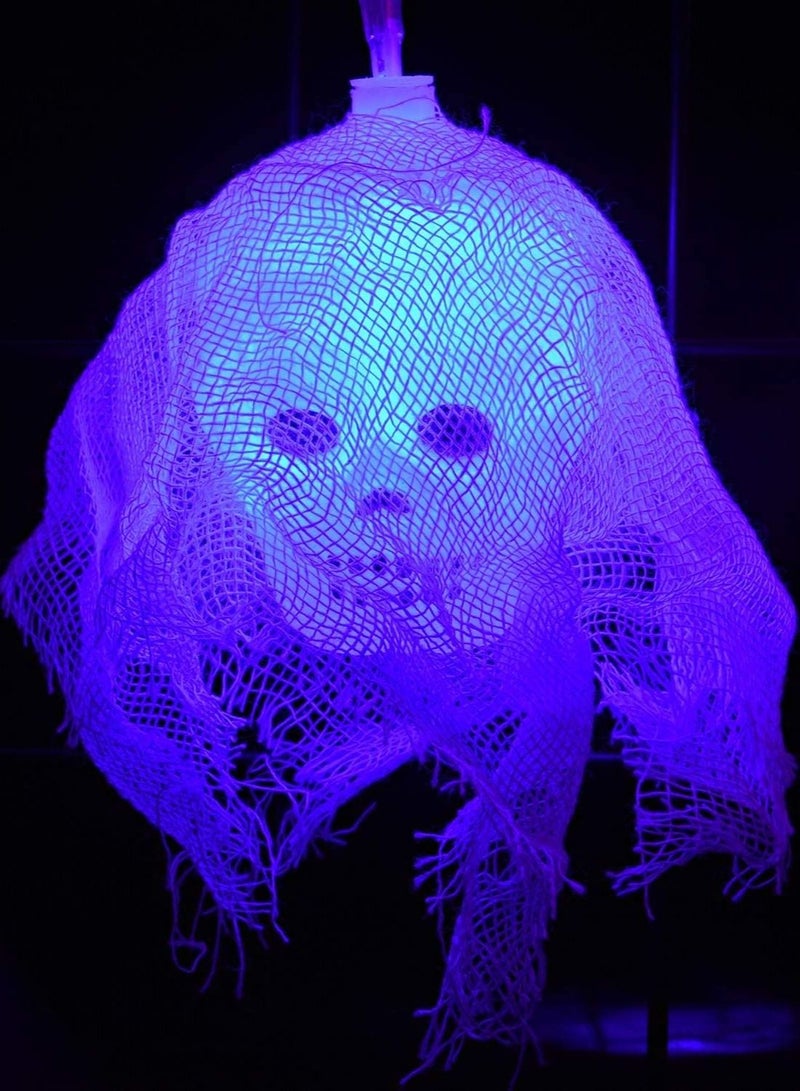 Salla Halloween Ghost Skull LED String Lights Multi-Colour 165cm - Image 3