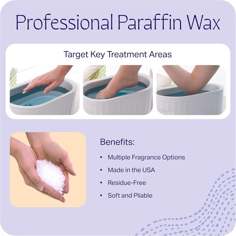Therabath Paraffin Wax Refill - Vanilla Cupcake Scent for Arthritis Pain Relief and Skin Hydration - 2.7kg - Image 3