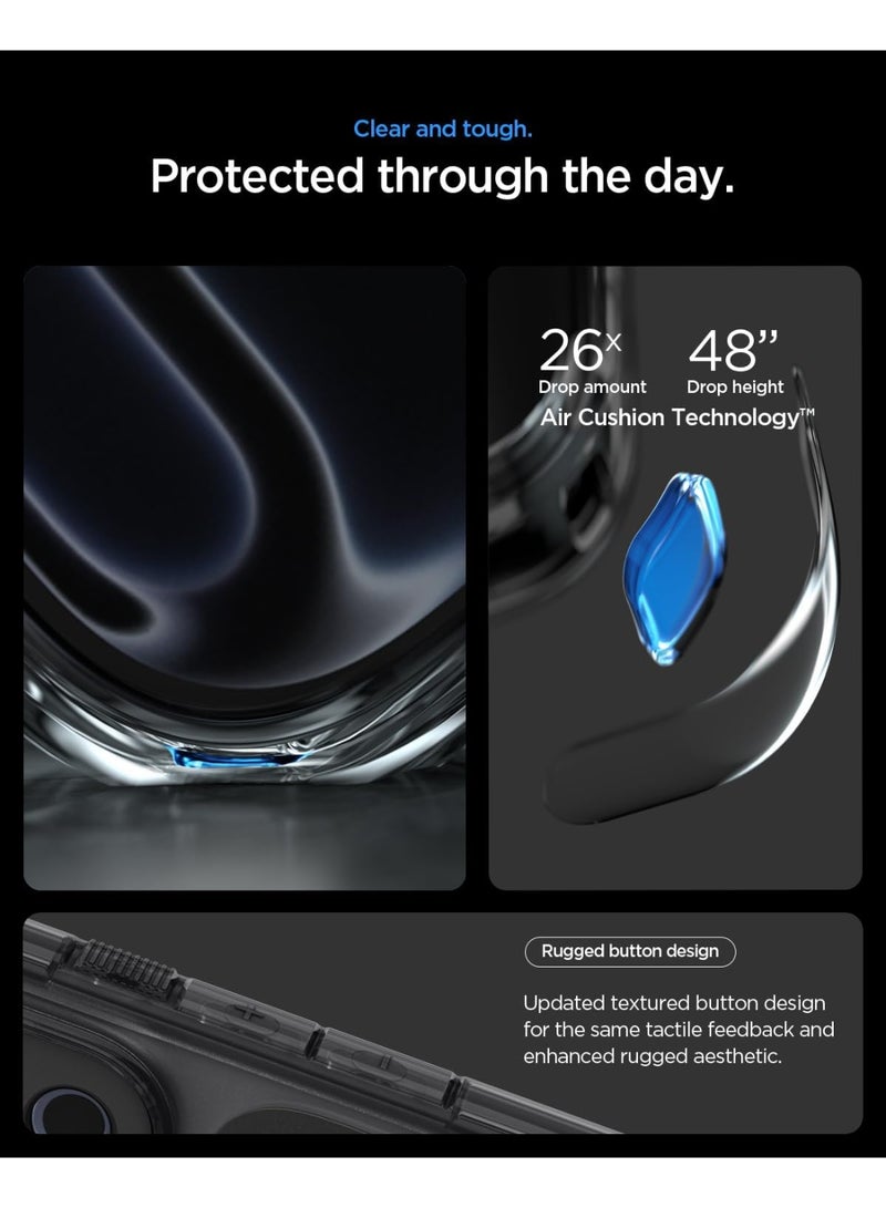 Spigen Ultra Hybrid T MagFit for iPhone 17 Pro MAX Case Cover [Camera Control Button Cover] with MagSafe (2025) - Matte Black - Image 5