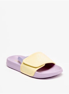 Kappa Girls's Logo Print Sandals with Back Strap  - Image 1