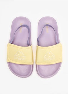 Kappa Girls's Logo Print Sandals with Back Strap  - Image 2
