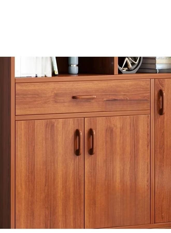 كلناميان رف مكتبة تخزين متعدد الطبقات: تخزين أنيق في منزل الغرفة وخزانة العرض - Image 3