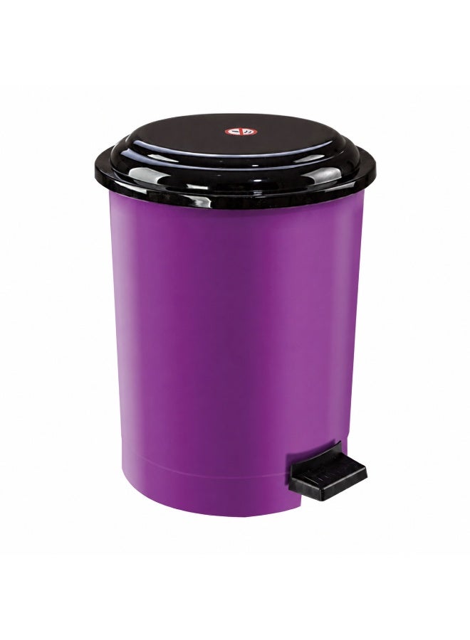 favilla Plastic Pedal Trash Can – 6 L with Soft-Close Lid, Removable Inner Bin, Non-Slip Base, Odor Control, and Easy Cleaning – Suitable for Kitchen, Office, and Bathroom - Image 4