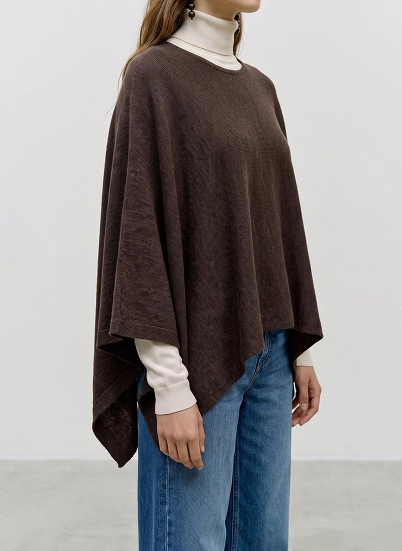VERO MODA VMKACY Long Sleeve O-Neck Type Cape - Image 2