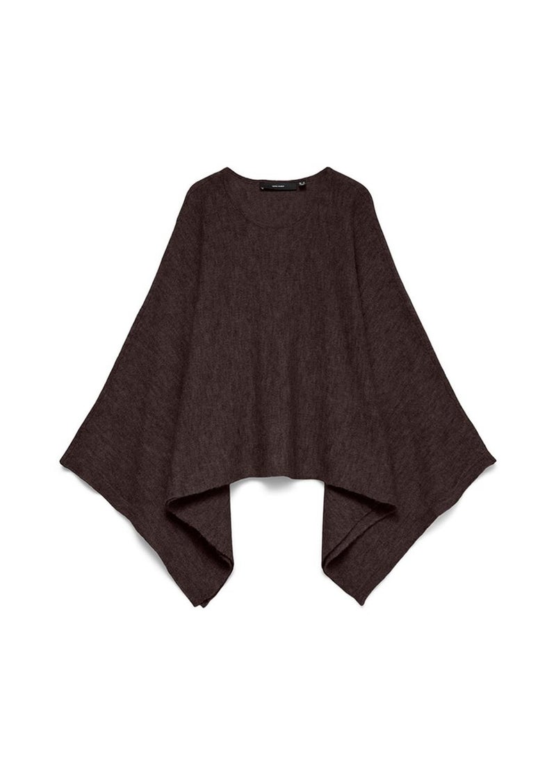 VERO MODA VMKACY Long Sleeve O-Neck Type Cape - Image 5
