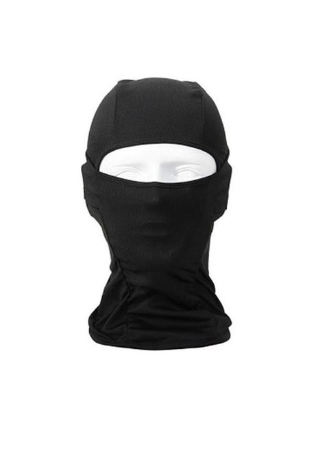 full head wear mask cover black