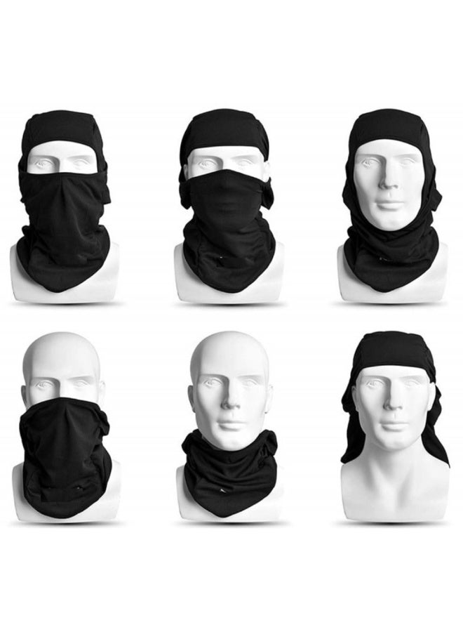 full head wear mask cover black - Image 2