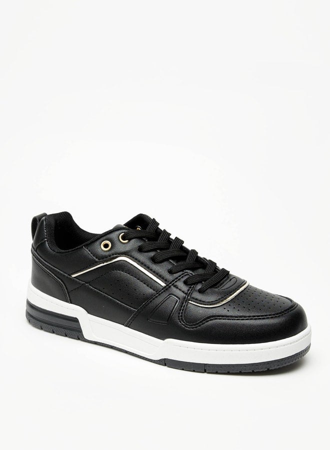 MISSY Women's Textured Sneakers with Lace-Up Closure - Image 3