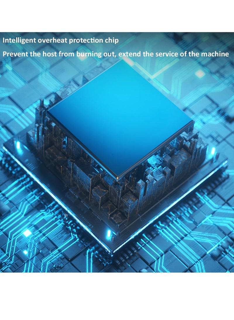 sokany 1000W 5in1 Professional Electric Slicer/Shredder, One-Touch Control Electric Cheese Grater with 5 Free Attachments, Cheese Grater Electric for Fruits and Vegetables, SK-06018(Black) - Image 4