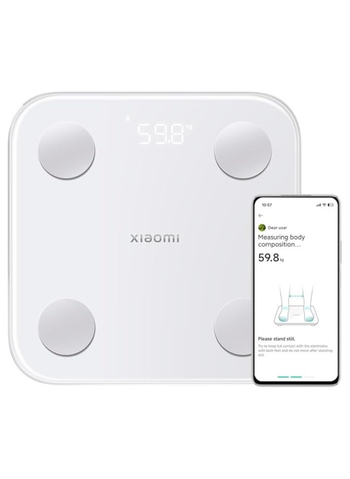 Xiaomi Xiaomi Mi Body Composition Smart Digital Bluetooth Weighing Scale with 25 health indicators Weight, Heart rate,Body water mass, Body Water, Fat mass, Protein mass, Protein percentage etc. BMI & Fat Analyzer, Balance Test, LED Display, Supports Multiple Users  - Image 1