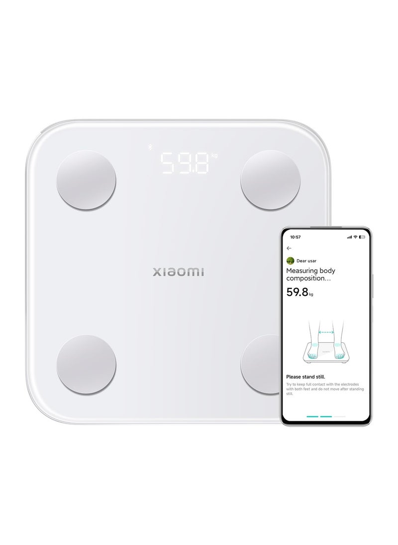 Xiaomi Xiaomi Mi Body Composition Smart Digital Bluetooth Weighing Scale with 25 health indicators Weight, Heart rate,Body water mass, Body Water, Fat mass, Protein mass, Protein percentage etc. BMI & Fat Analyzer, Balance Test, LED Display, Supports Multiple Users  - Image 4