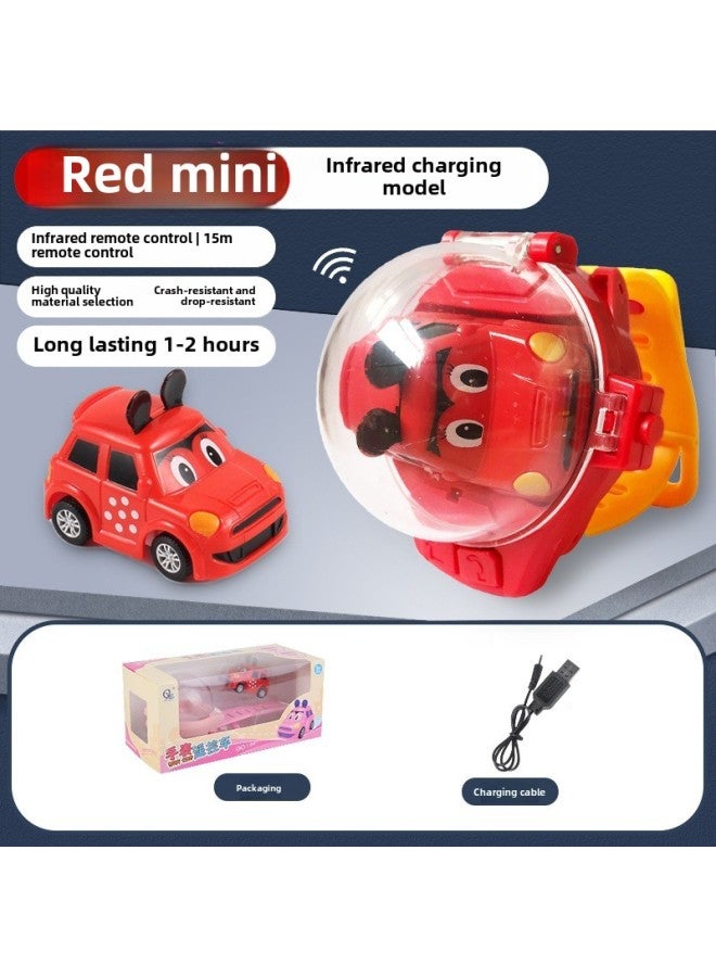 Loquat Rc Car Toy - High-speed Off-road Vehicle Remote Control For Kids Adults - Durable Abs Plastic Body Various Colors Available-Color:Upgrade With Lights-red Mini (charging Version)-Proportion:General C - Image 1