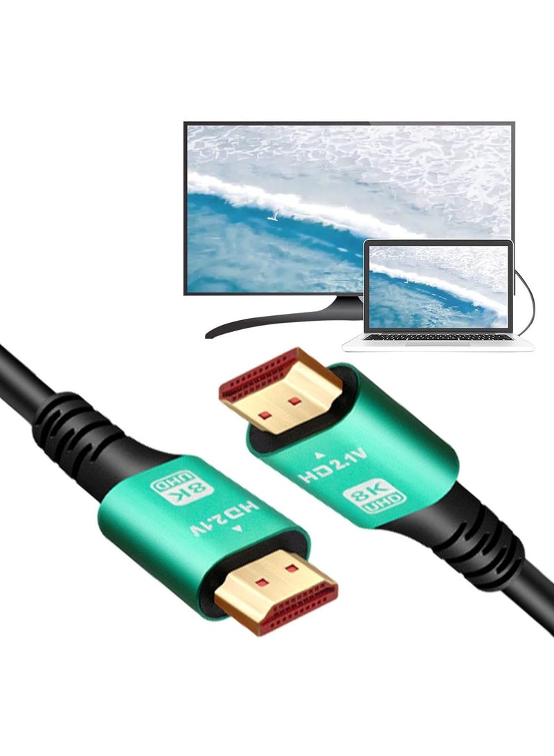 Puli Ultra High Speed HD Cable 8K 5M | HD 8K Cable Ultra HD - Game Console HD Cable, Data Transfer HD Cord for Computer, HDTV, Monitor, Support Full HD Video - Image 1