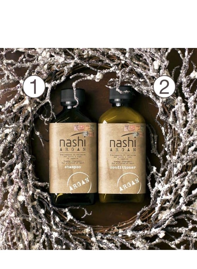 Nashi Argan Hair Care Combo (Shampoo 200ml + Conditioner 200 ml) - Image 2