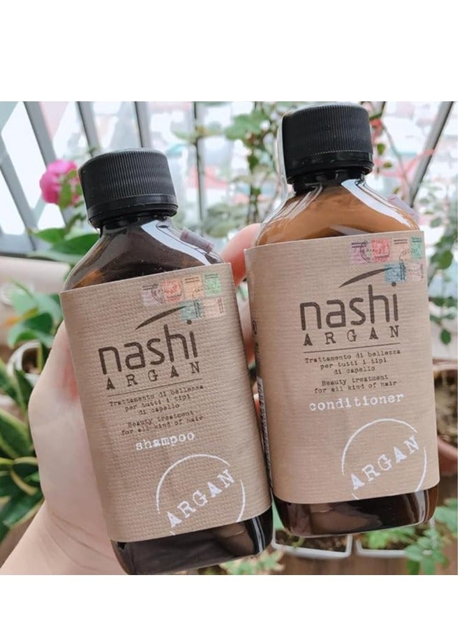 Nashi Argan Hair Care Combo (Shampoo 200ml + Conditioner 200 ml) - Image 3
