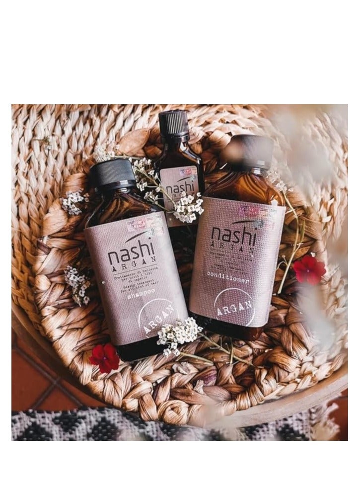 Nashi Argan Hair Care Combo (Shampoo 200ml + Conditioner 200 ml) - Image 4