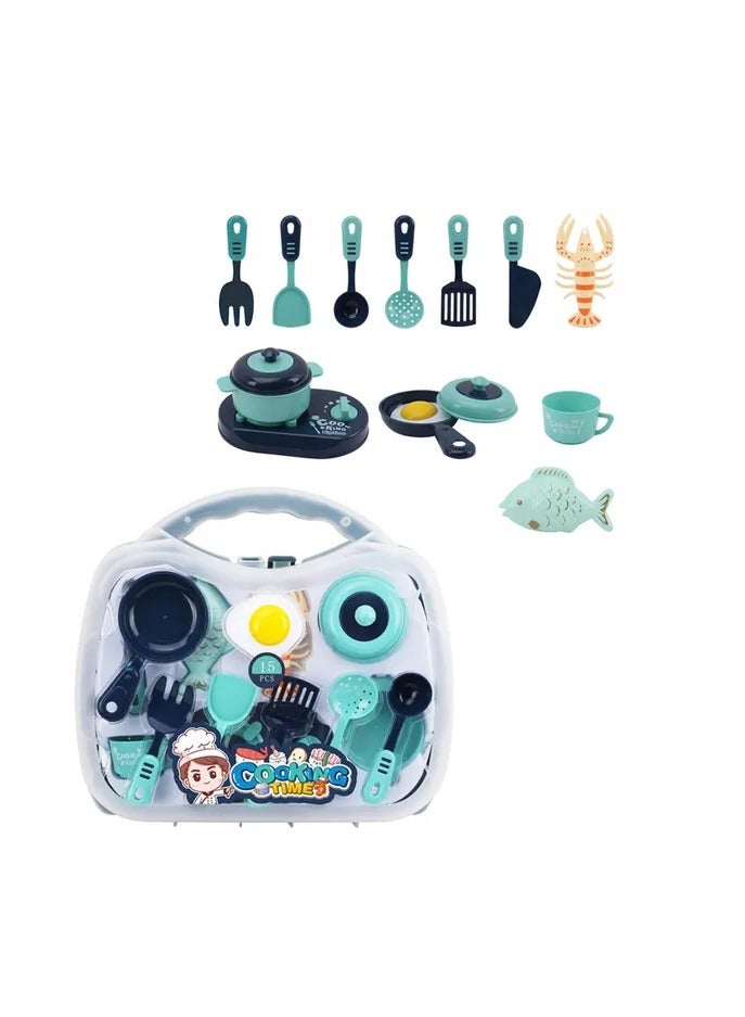 Cooking Time Tableware Suitcase - 11Pieces - Image 2
