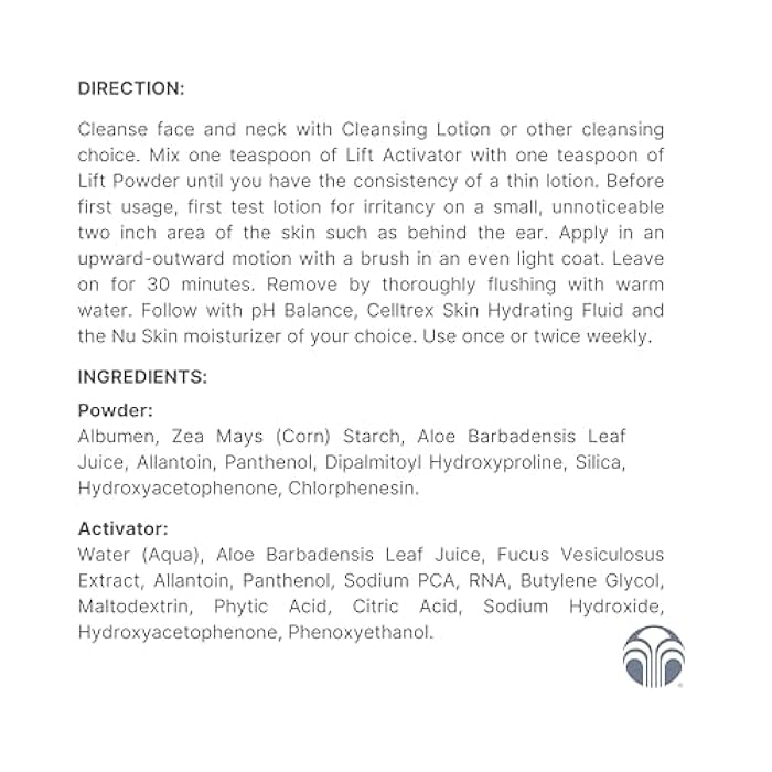 Nu Skin - Face Lift with Activator (Original Formula) | Helps Lift and Tighten Your Face and Neck for a Youthful, Firm Appearance, Reducing Lines and Wrinkles, Enhancing Skin Tone and Texture - Image 2